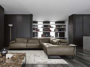 Canaletto modern sectional Sofa Italian Nicoline Italy square 1