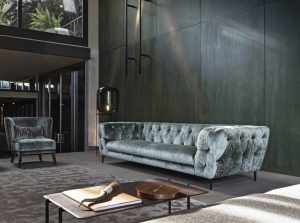 Cordusio C030 Modern Sectional Sofa Italian Nicoline Italy chesterfield