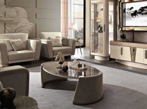 Diamond Modern sofa by MobilPIU living room coffe table close