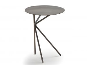 Fly modern end table brass table by nicoline italy living 1