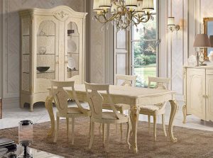 Ginevra Classic dining room by Mobil PIU Italy close