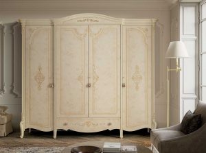 Ginevra Classic wardrobe by Mobil PIU Italy