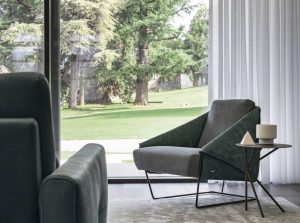 Gioia modern accent chair by nicoline italy room