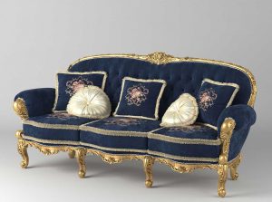 Grace Classic Sofa by MobilPIU Italy sofa front