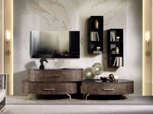 Incanto Modern living by MobilPIU wall unit 4