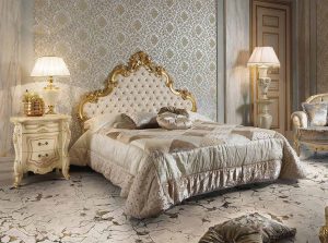 Madame Royale Opera Bedroom by Mobil PIU Italy bed 1