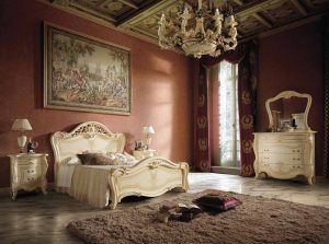 Madame Royale Opera Bedroom by Mobil PIU Italy bed wooden