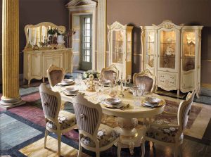 Madame Royale Opera Dining by Mobil PIU Italy table small