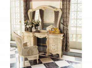 Madame Royale Opera vanity by Mobil PIU Italy bedroom