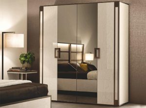 Poesia Bedroom 4 Door Wardrobe by Adora ArredoClassic