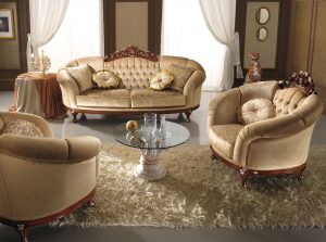 Regina Classic sofa by MobilPIU Italy salloto