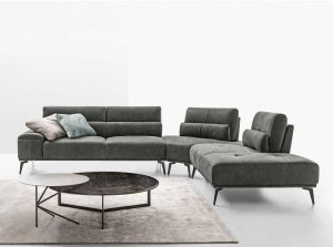 Tenerife nicoline modern Sectional Sofa Italy corner leather corner