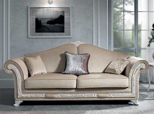 Viola Ivory living by Mobil PIU Italy sofa front