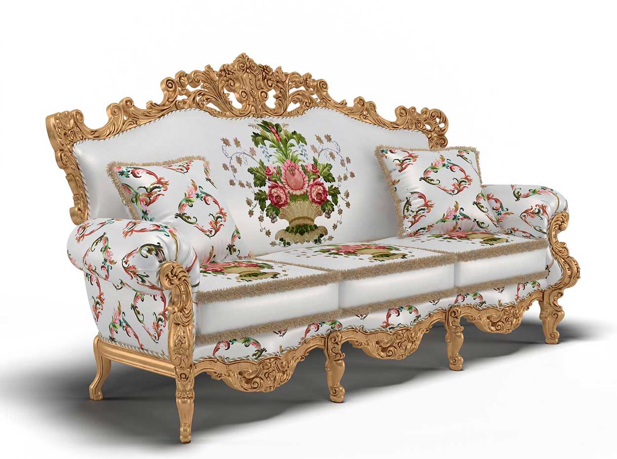 dommer beskyldninger Hylde Luxor MobilPiu Classic Italian Sofa - MIG Furniture