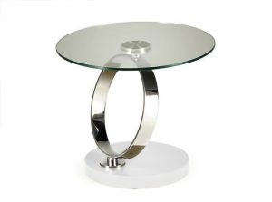 Anelli modern end table by Naos Italy closed