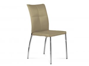 Babette Naos modern dining chair by Naos Italy soft beige