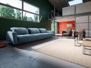 Belinni Gorini Dego Classic Italian Sofa