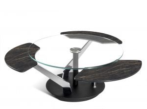 Blossom modern coffee table by Naos Italy ceramin