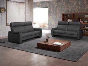 Calgary Heritage Modern Italian recliner sofa by Gorini Divani sofa