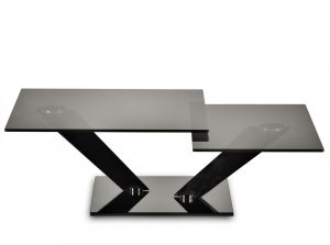 Calypso Naos modern Italian coffee table smoke