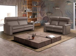 Chianti Heritage Modern Italian recliner sofa by Gorini Divani 1
