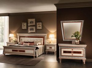 Dolce Vita Arredoclassic Contemporary Italian bedroom upholstered