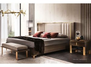 Essenza Classic Bedroom by Arredoclassic Italy upholstered