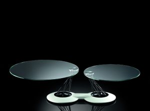 Gemelli modern coffee table by Naos Italy