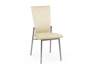 Glissete Naos modern dining chair by Naos Italy white
