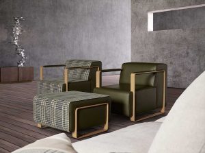 John Modern Italian armchair by Gorini Divani main