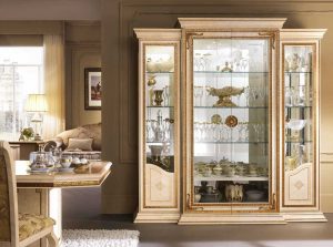 Leonardo classic italian china cabinet by arredoclassic