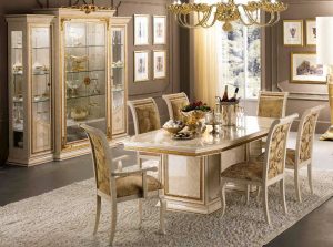Leonardo classic italian dining table by arredoclassic
