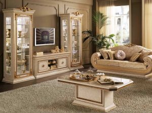 Leonardo classic italian tv stand by arredoclassic