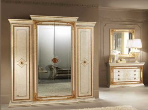Leonardo classic italian wardrobe 4D by arredoclassic italy