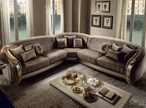 Libery Classic Sectional Sofa by Arredoclassic Italy