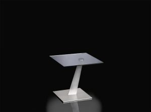 Lyps modern end table by Naos Italy