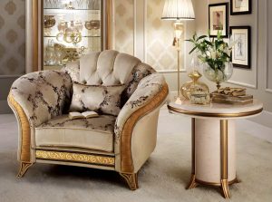 Melodia Classic Armchair by Arredoclassic Italy