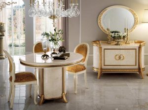 Melodia Classic Dining Oval with Arredoclassic Italy