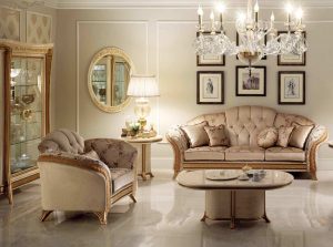 Melodia Classic Living Room by Arredoclassic Italy far