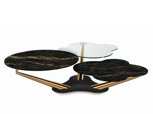 Myflower modern italian coffee table by Naos 123