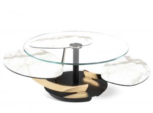 Petres modern coffee table by Naos Italy 1
