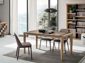 Prisma extendable dining table by maronese acf italy