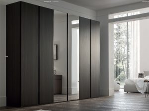 Step DL601 Sliding Door Wardrobe by Maronese Italy mirror