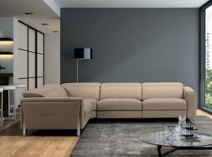 Tivoli Modern Italian sectional sofa by Gorini Divani