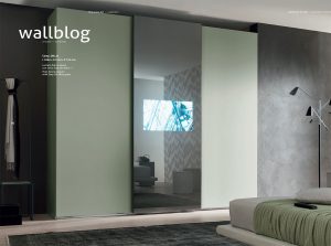 Wallblog DN124 Sliding Door Wardrobe by Maronese Italy