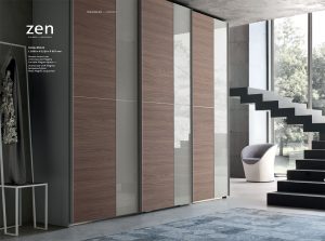 Zen DU152 Sliding Door Wardrobe by Maronese Italy