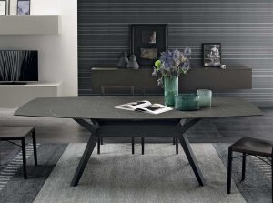 Avalon Modern Italian dining table by Tomasella
