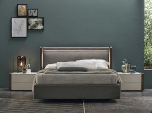 Bahia modern italian bed by tomasella front