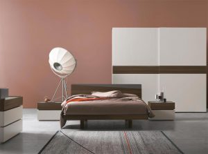 Charlie modern italian bed by Tomasella front