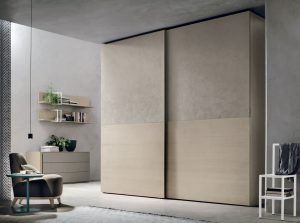 Double Sliding Door Wardrobe by Tomasella 2 door